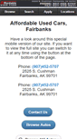 Mobile Screenshot of affordableusedcarsfairbanks.com